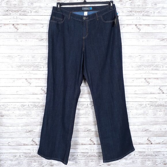 Venezia Womens Jeans Sz 16 Stretch Bootcut 259A - Picture 1 of 4